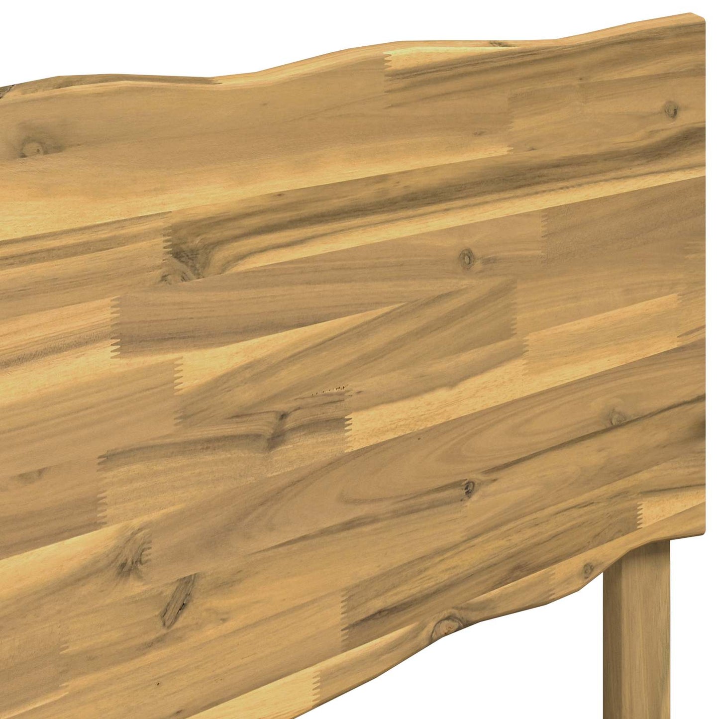 Single Bed Frame with Headboard ROSTOCK White 75 x 190 cm