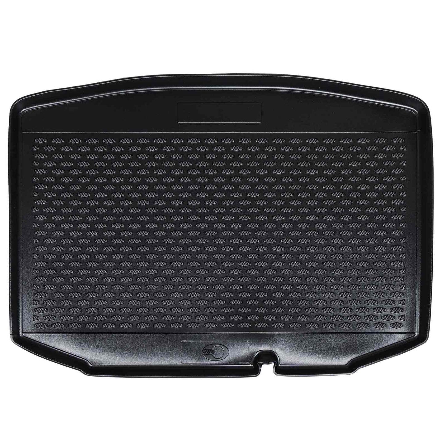 Trunk Mat Black suitable for ŠKODA FABIA II HB 2007-2014 Rubber