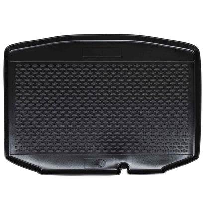 Trunk Mat Black suitable for ŠKODA FABIA II HB 2007-2014 Rubber