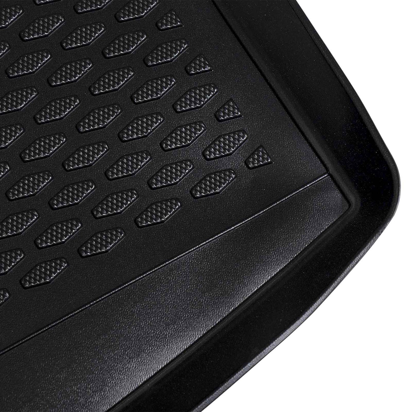 Trunk Mat Black suitable for SEAT ARONA 2017- Rubber