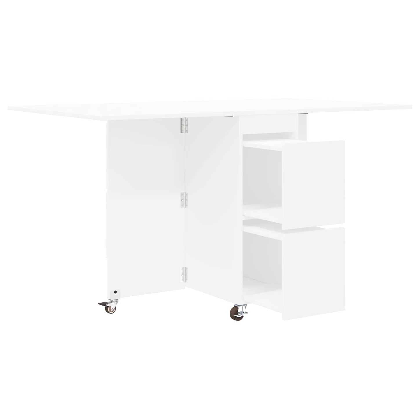 Dinning Table 140 x 80 x 77 cm Engineered Wood White