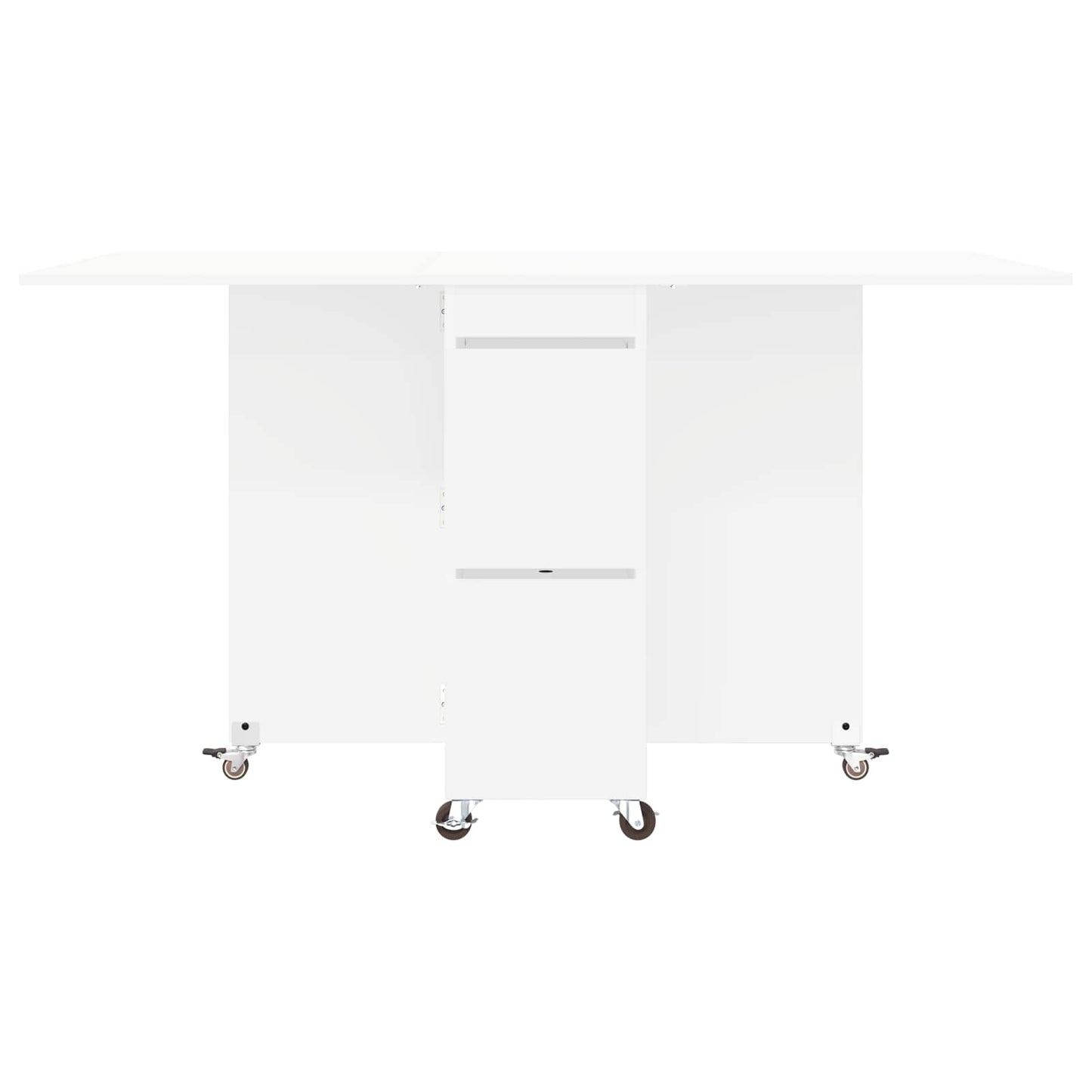 Dinning Table 140 x 80 x 77 cm Engineered Wood White