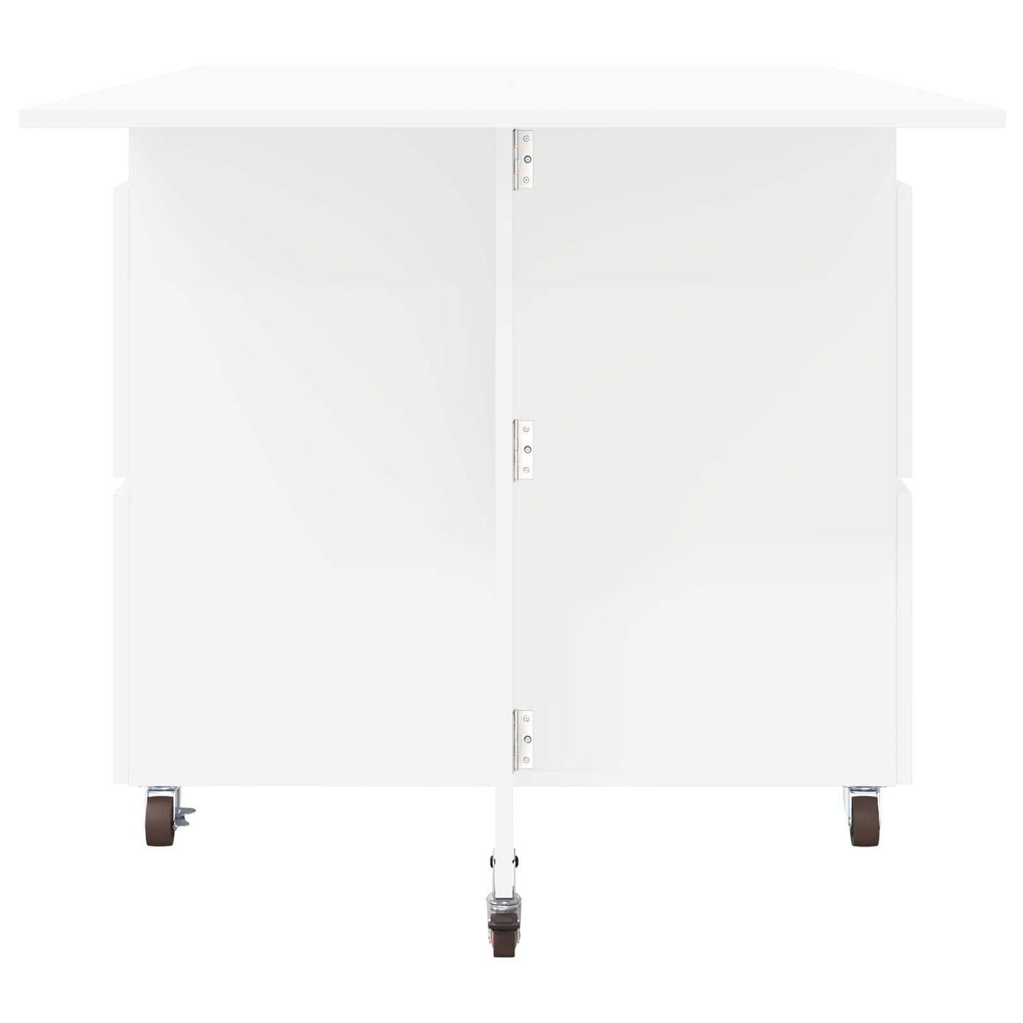 Dinning Table 140 x 80 x 77 cm Engineered Wood White