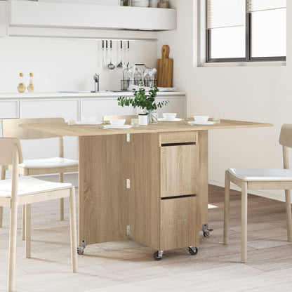 Dinning Table 140 x 80 x 77 cm Engineered Wood Sonoma Oak