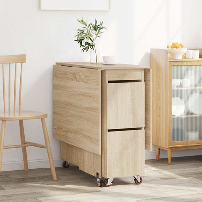 Dinning Table 140 x 80 x 77 cm Engineered Wood Sonoma Oak