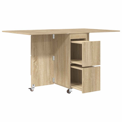 Dinning Table 140 x 80 x 77 cm Engineered Wood Sonoma Oak