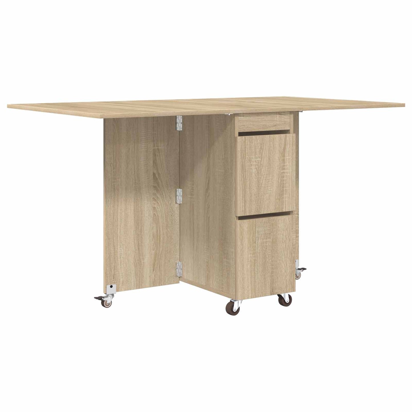 Dinning Table 140 x 80 x 77 cm Engineered Wood Sonoma Oak