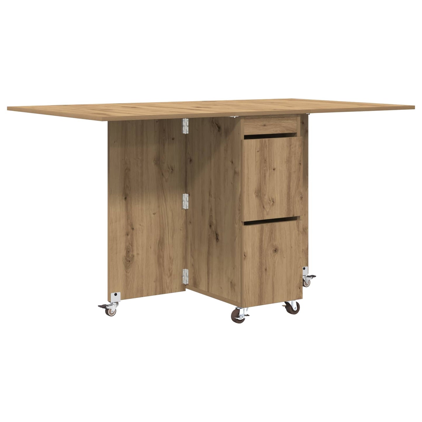 Dinning Table 140 x 80 x 77 cm Engineered Wood Artisan Oak