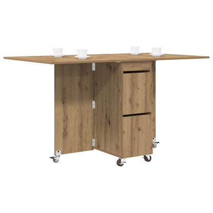 Dinning Table 140 x 80 x 77 cm Engineered Wood Artisan Oak
