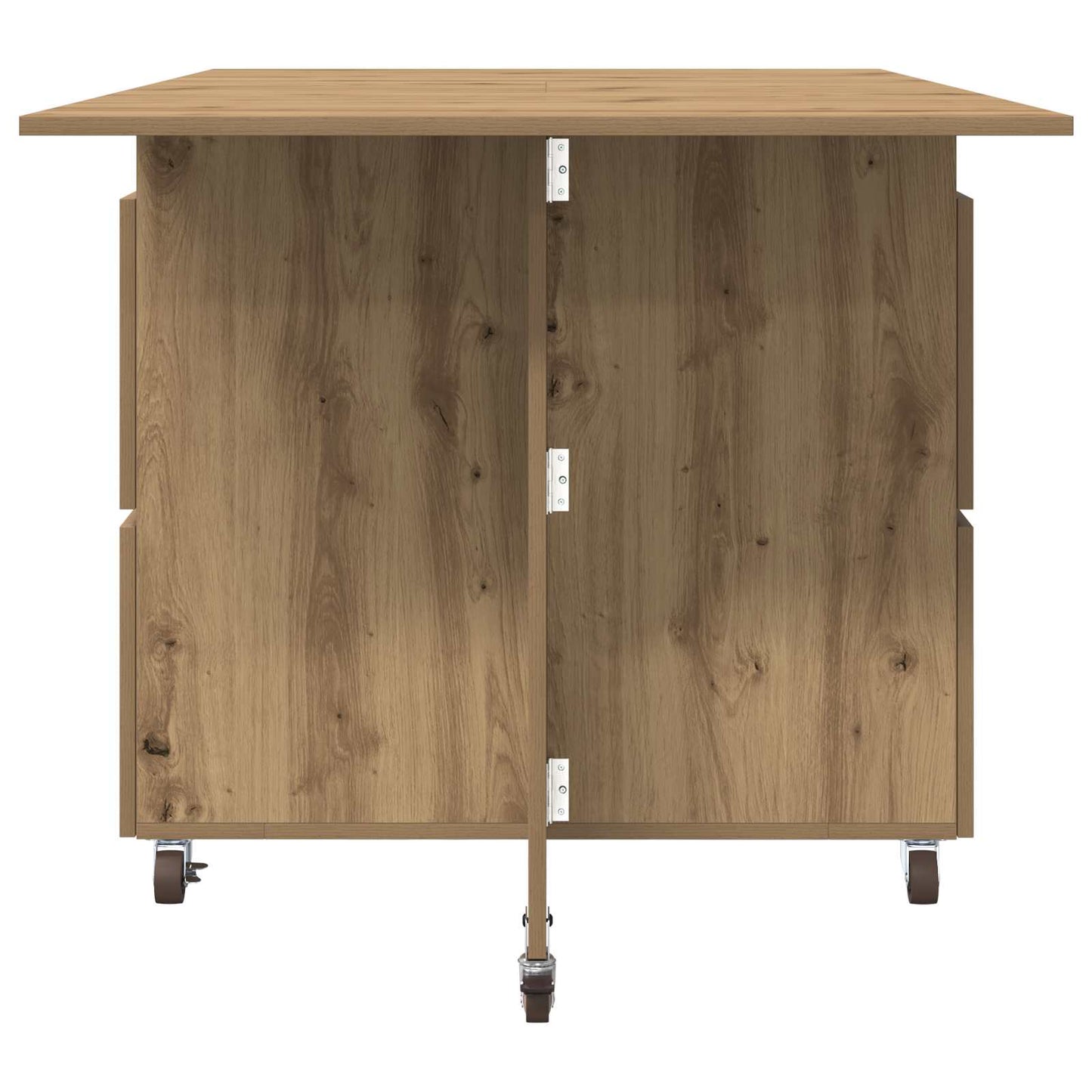 Dinning Table 140 x 80 x 77 cm Engineered Wood Artisan Oak