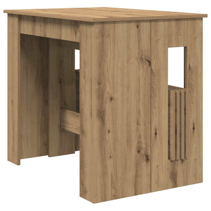 Dinning Table Artisan Oak 180 x 85 x 75 cm Engineered Wood