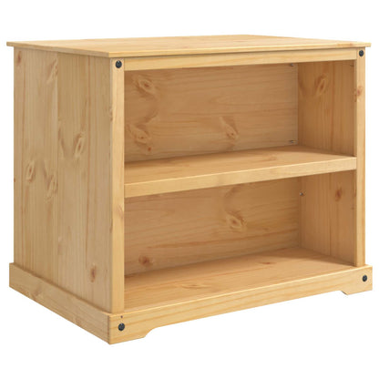 Kitchen Trolley 2 pcs Honey Wax 112 x 77 x 91.5 cm Solid-Pine