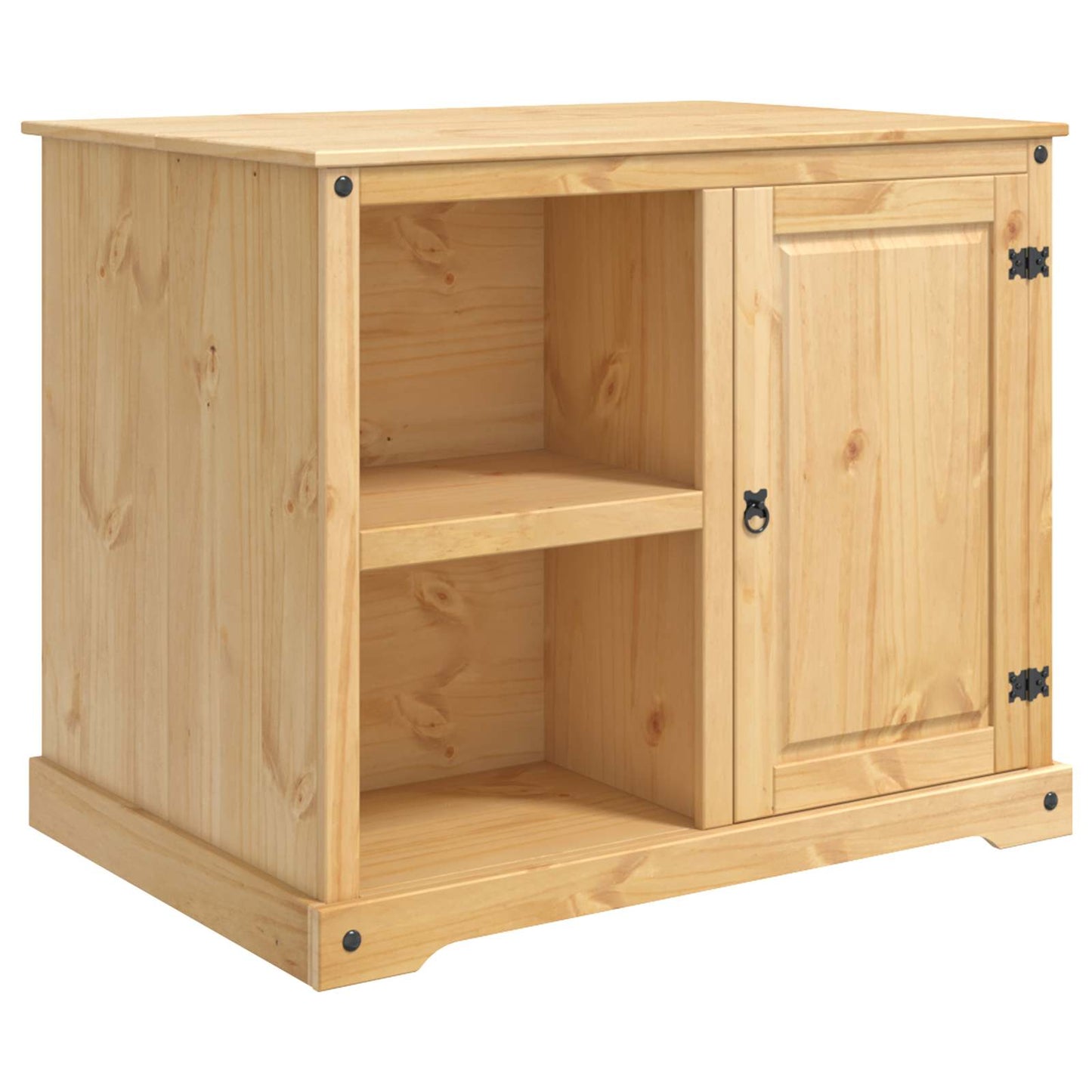 Kitchen Trolley 2 pcs Honey Wax 112 x 77 x 91.5 cm Solid-Pine