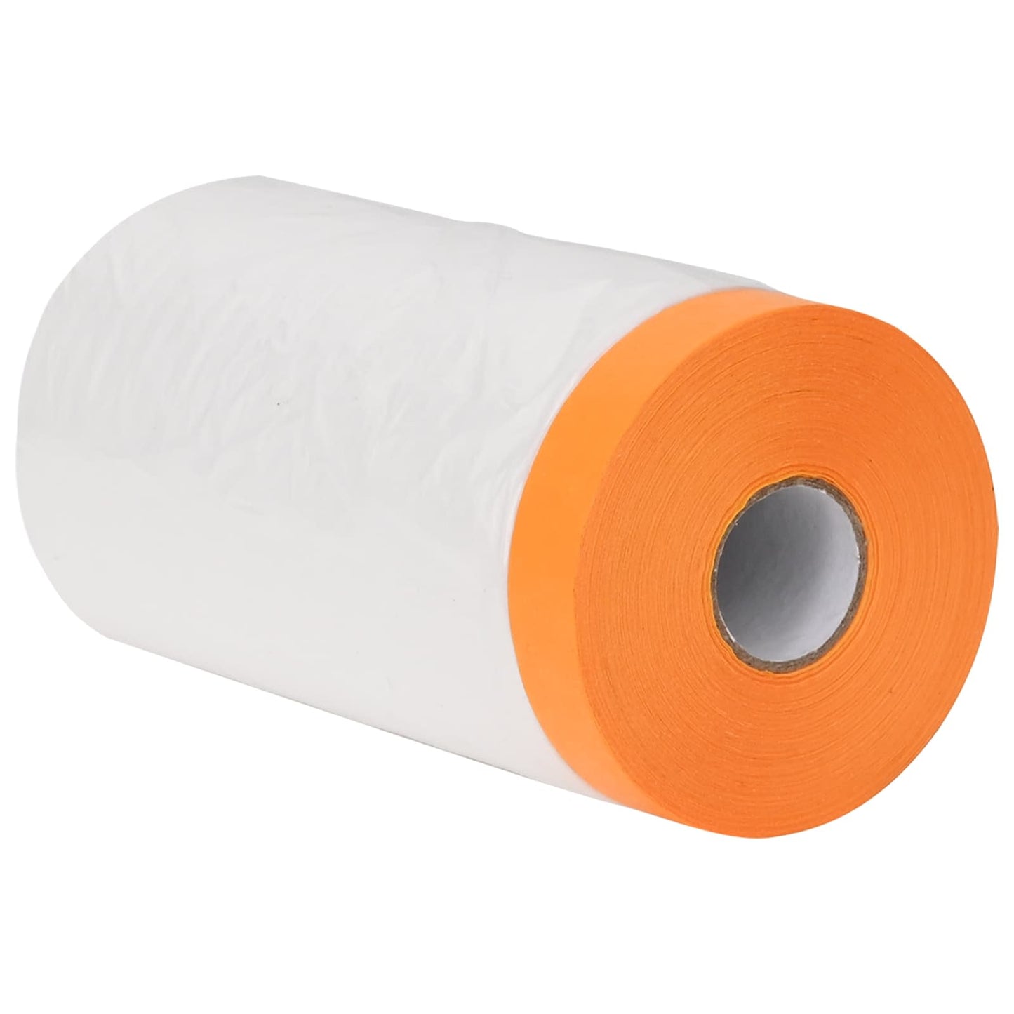 Dust Sheet with Adhesive Tape 6 pcs Transparent 110 x 3300 cm