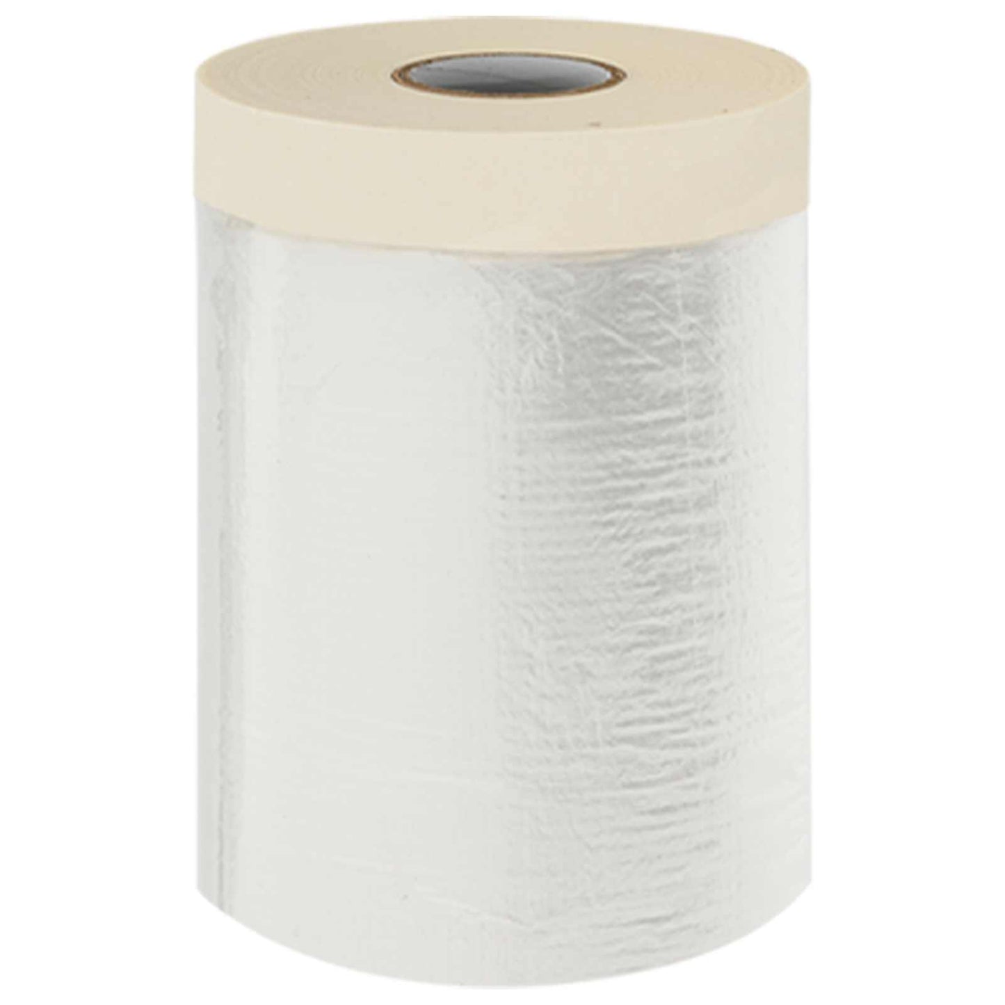 Dust Sheet with Adhesive Tape 6 pcs Transparent 55 x 3300 cm
