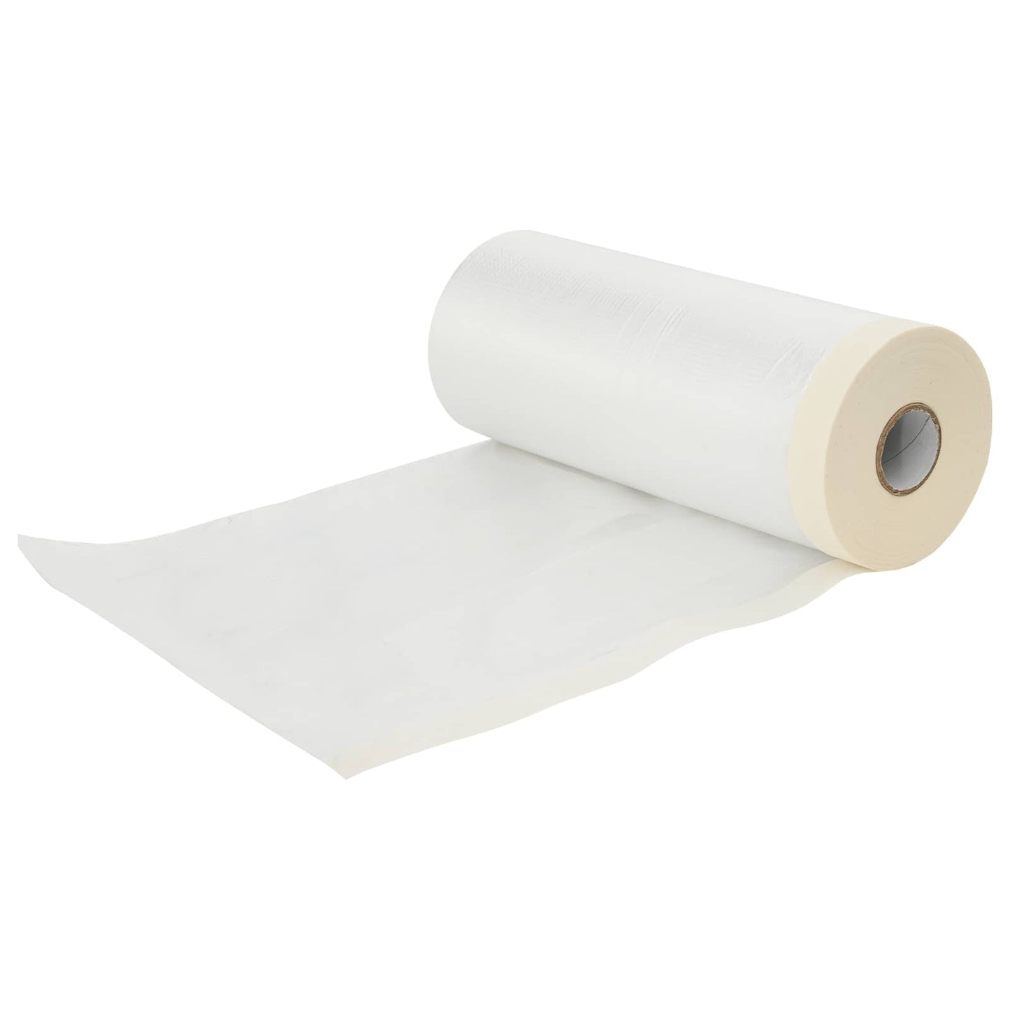 Dust Sheet with Adhesive Tape 12 pcs Transparent 140 x 3300 cm