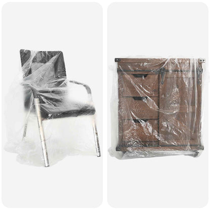 Dust Sheet 6 pcs Transparent 400 x 500 cm HDPE