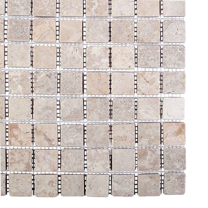 Mosaic Tiles Cream 30 x 30 cm Marble