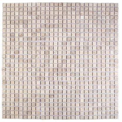 Mosaic Tiles Cream 30 x 30 cm Marble