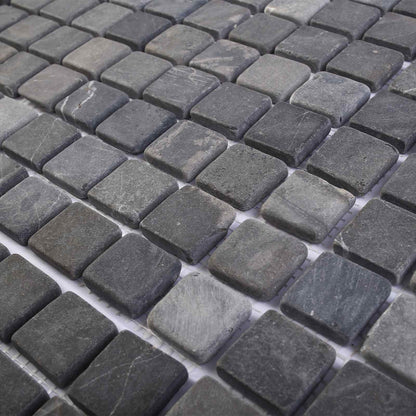 Mosaic Tiles Grey 30 x 30 cm Marble