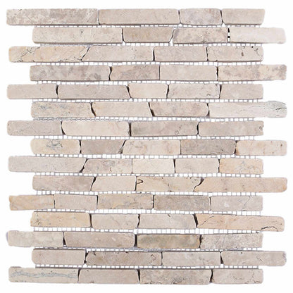 Mosaic Tiles Cream 30 x 30 cm Marble