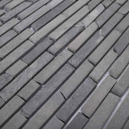 Mosaic Tiles Grey 30 x 30 cm Marble