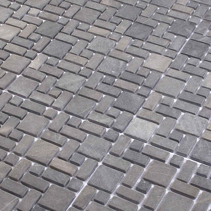 Mosaic Tiles Grey 30 x 30 cm Marble