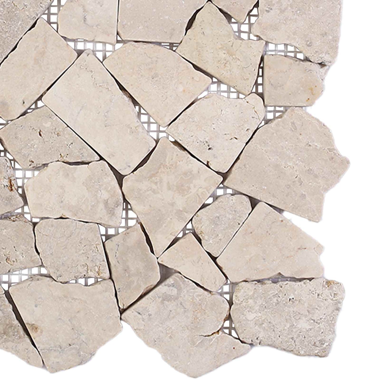 Mosaic Tiles Cream 30 x 30 cm Marble