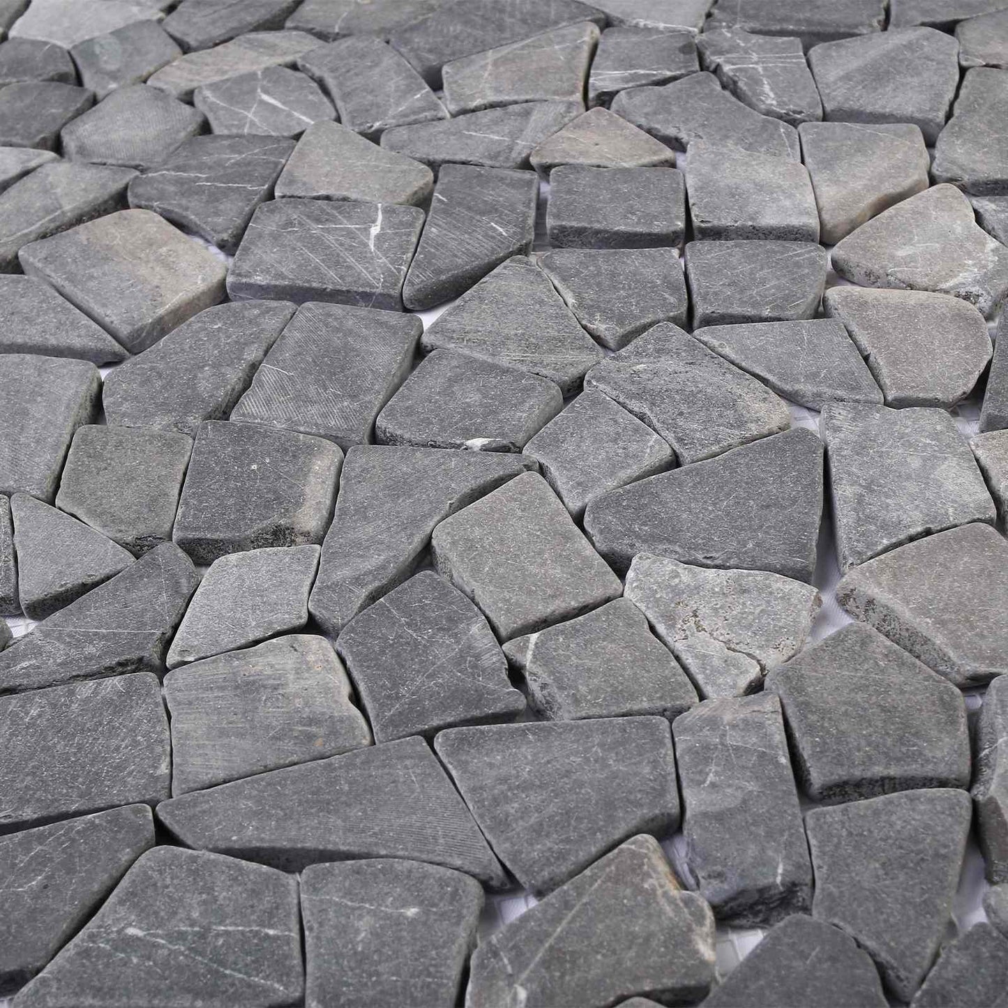 Mosaic Tiles Dark Grey 30 x 30 cm Marble