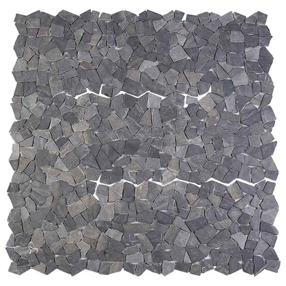 Mosaic Tiles Dark Grey 30 x 30 cm Marble