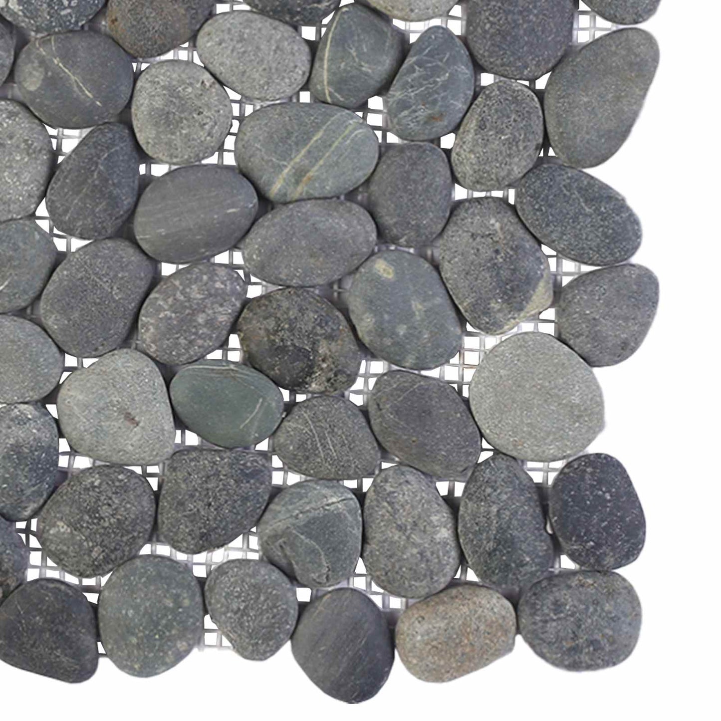 Pebble Tiles Grey 30 x 30 cm River Pebble