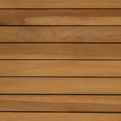 Table Top Ø 50 x 3.5 Round Solid Teak Wood Natural