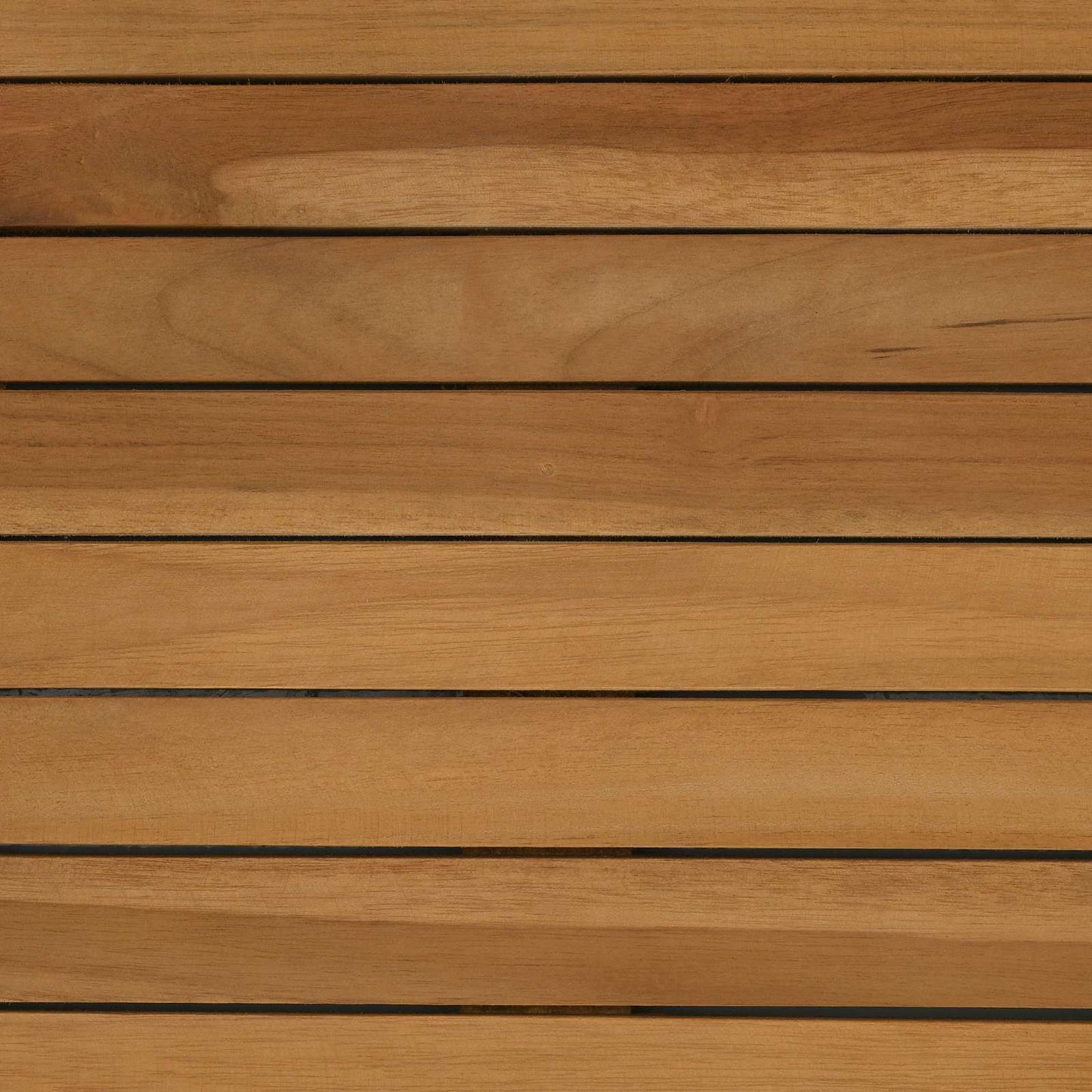 Table Top Ø 70 x 3.5 Round Solid Teak Wood Natural