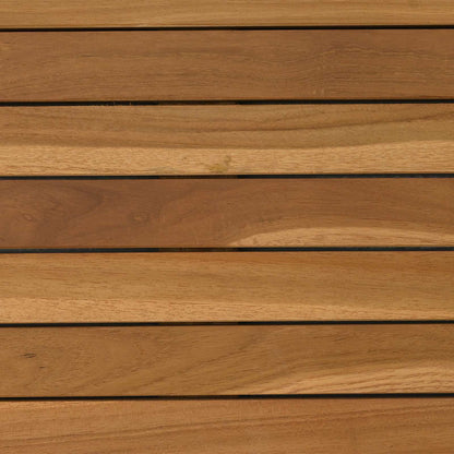 Table Top 90 x 45 x 3.5 cm Oval Solid Teak Wood Natural