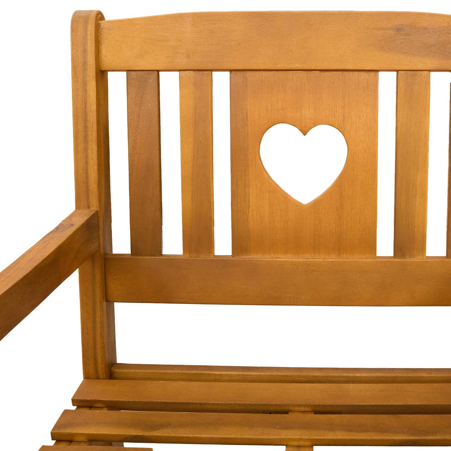 Garden Chairs 8 pcs Natural Solid Acacia Wood
