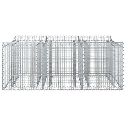 Gabion Raised Bed Silver
