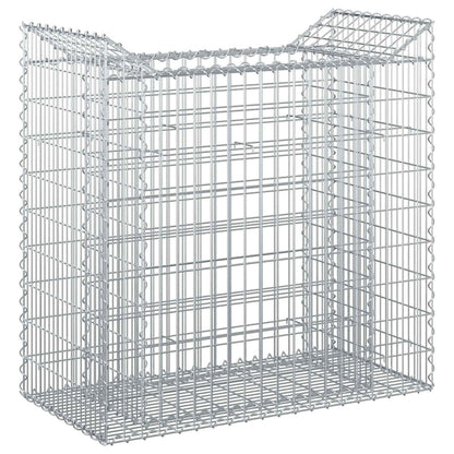 Gabion Raised Bed Silver