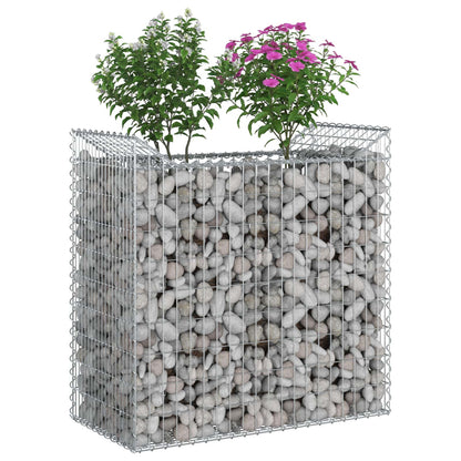 Gabion Raised Bed Silver