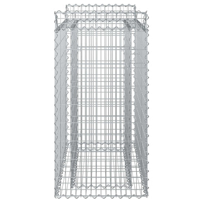 Gabion Raised Bed Silver