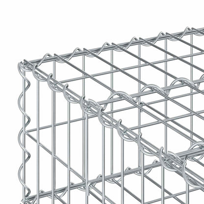 Gabion Raised Bed Silver