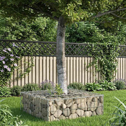 Gabion Raised Bed Silver