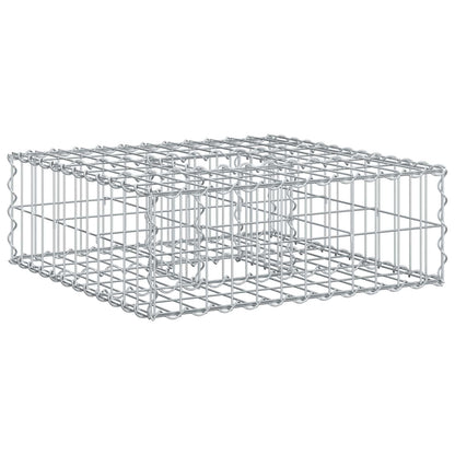 Gabion Raised Bed Silver