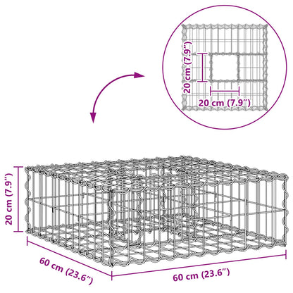 Gabion Raised Bed Silver