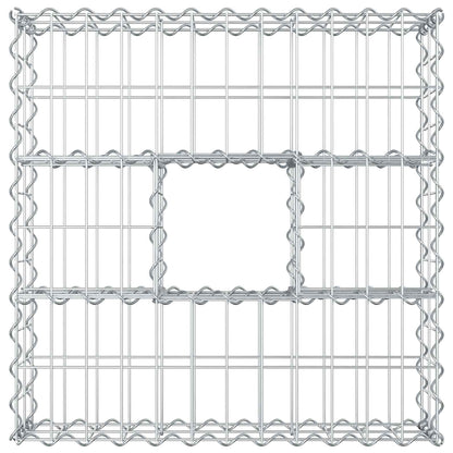 Gabion Raised Bed Silver