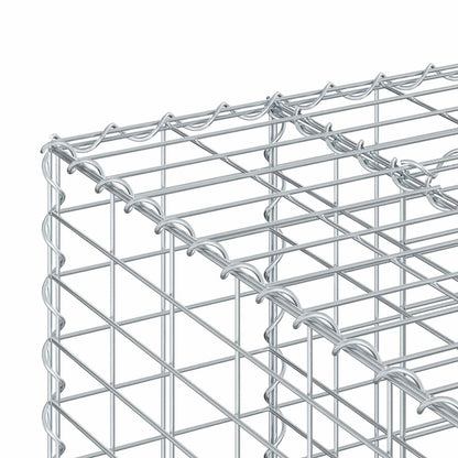 Gabion Raised Bed Silver