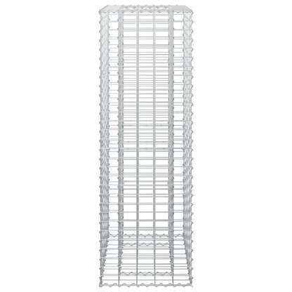 Gabion Raised Bed Silver