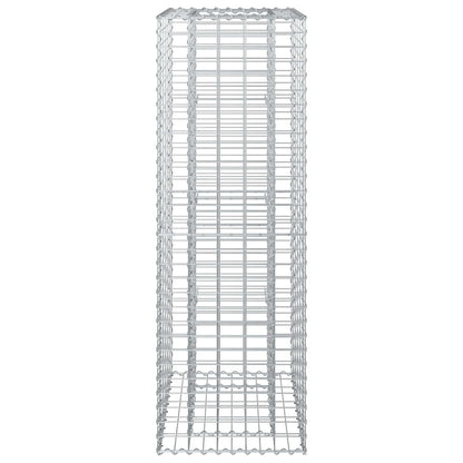 Gabion Raised Bed Silver