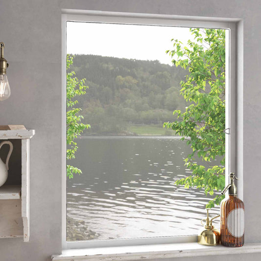 Insect Screen for Windows White 110 x 130 cm