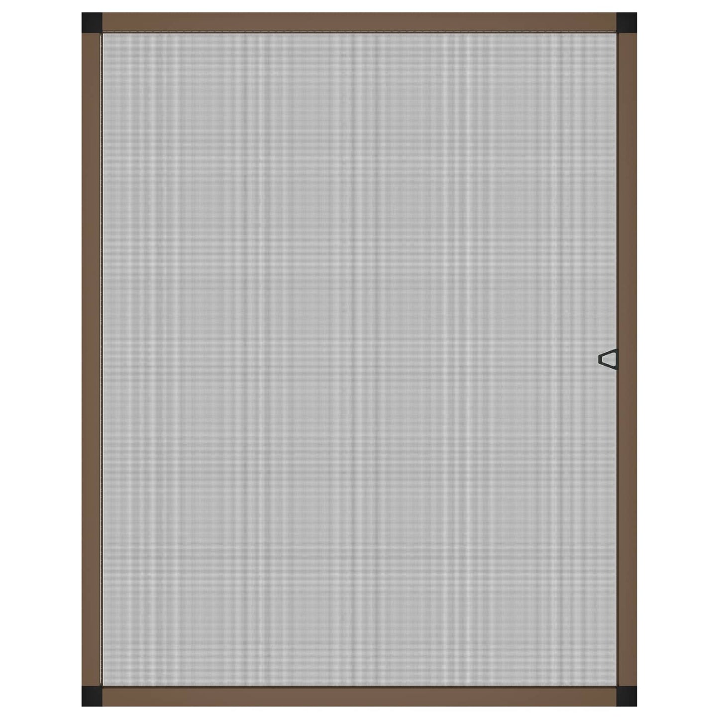 Insect Screen for Windows Brown 110 x 130 cm