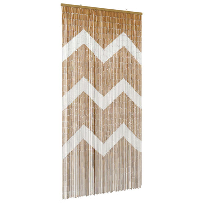 Insect Door Curtain Multicolor 78.74 x 39.37 in Bamboo